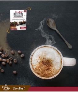 Mince <span class=keywords><strong>Meilleur</strong></span> Keto Super Vert À Base <span class=keywords><strong>De</strong></span> Plantes Végétalien Café Instantané Sucre Crème Repas Remplacement <span class=keywords><strong>Shake</strong></span> pour Paleo Keto Detox Régimes Amer - Product Image 4