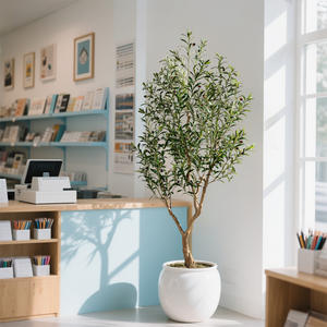 Vente en gros Nouveau design d'olivier artificiel Grand faux arbre intérieur et extérieur pour les décorations saisonnières - Product Image 2