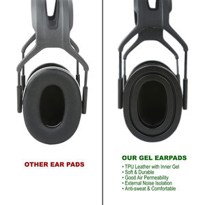 Auriculares tácticos, orejeras de Gel, almohadilla para los oídos para <span class=keywords><strong>3M</strong></span> Peltor Sport, protección auditiva táctica, auriculares para caza y tiro - Product Image 4