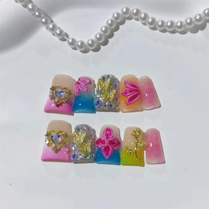 <span class=keywords><strong>Uñas</strong></span> Acrílicas al por Mayor Hechas a Mano con Diseño <span class=keywords><strong>3D</strong></span> <span class=keywords><strong>de</strong></span> Pico <span class=keywords><strong>de</strong></span> Pato, <span class=keywords><strong>Hello</strong></span> <span class=keywords><strong>Kitty</strong></span> y Diamantes, <span class=keywords><strong>Uñas</strong></span> Postizas Personalizadas - Product Image 4