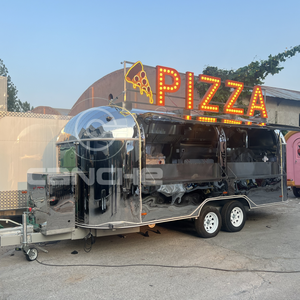 Équipement de vente de collations de rue remorque de beignet de café personnalisée chariots de camion de nourriture mobiles à vendre - Product Image 4