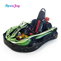 Kart électrique ApexJoy RACE Elite Junior-1000W pour jeunes, kart de course à batterie, moteur haute performance, conduite sur circuit extérieur