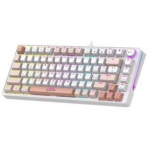 GK83 83 Key Mechanical Gaming <b>Keyboard</b> True Mechanical Switch RGB Backlit Dual Stage Stand Detachable Cable for PC Esports - Product Image 1