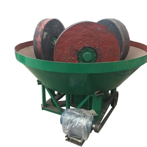 Huahong – moulin à casseroles humide à trois roues en or, fraiseuse à trois rouleaux en or - Product Image 1