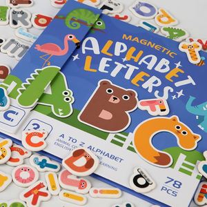 Libro de Actividades de Aprendizaje del Alfabeto con Rompecabezas de Letras ABC para Niños de 3+ Años, con Certificación CPC CE - Product Image 1
