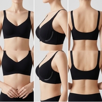 Soutien-gorge push-up sans armatures et sans coutures, minimaliste, pour un maintien quotidien