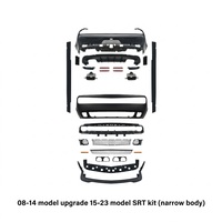 Kit de carrosserie large ou étroite style SRT 2015-2023 pour Dodge Challenger 2008-2014, kit de conversion pour Challenger 2008-2014