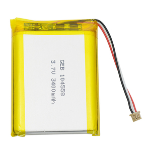GEB battery rechargeable 104558 <span class=keywords><strong>3</strong></span>,7 V lithium polymer battery 3400mAh for phone mobile batteries refillable - Product Image 1
