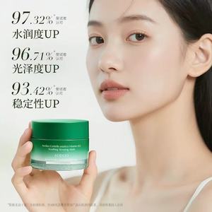 Mascarilla Facial Calmante Aoduo Centella Asiatica con Vitamina B5 50g Hidratante para el Rostro - Product Image 1