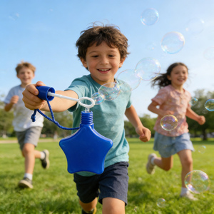Giocattolo Acquatico a Bolle a Forma di Stella in Plastica, Gioco di Puzzle per Bambini, Gioco di Soffiatura all'Aperto, Attività Aziendale, Stagione di Laurea, OEM - Product Image 5