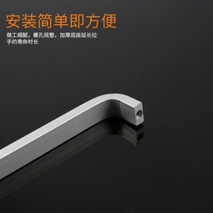 Manija de aluminio para muebles, estilo europeo, para puerta de armario, duradera, 301-64 - Product Image 4