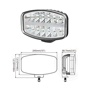 Hệ Thống Đèn Led Dạng Thanh 80W 5500LM Cho Xe Tải Đèn Làm Việc LED <span class=keywords><strong>24</strong></span> <span class=keywords><strong>Volt</strong></span> 12 <span class=keywords><strong>Volt</strong></span> - Product Image 6