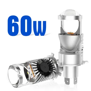9~32V Low Beam 60W High Beam 70W 18000Lm Recessed Linear Led Spotlight With Anti Glare Lens Car Headlight