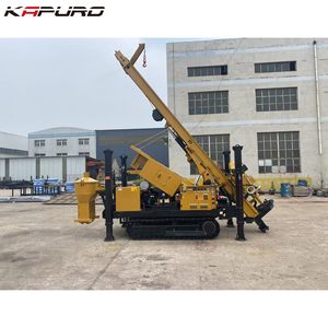 Depth 200m Bohr anlage für den Wasser brunnen abbau auf der hydraulischen Mini-Bohrloch bohrmaschine von Crawler - Product Image 4