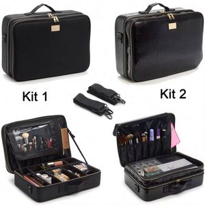 Échantillon gratuit de trousse de maquillage de voyage personnalisée, sac cosmétique en toile miniature, vente en gros, étiquette privée, sac de maquillage rose pour femme, voyage - Product Image 3