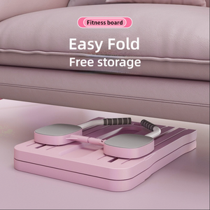 Портативная регулируемая складная доска для пилатеса, тренажер для пресса и мышц, для отжиманий, для домашнего спортзала и студии пилатеса - Product Image 4