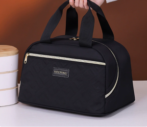 Sac <span class=keywords><strong>isotherme</strong></span> portable PEIQUAN, sac à déjeuner léger pour le bureau, sac de pique-nique extérieur, sac de rangement alimentaire, sac à main - Product Image 5