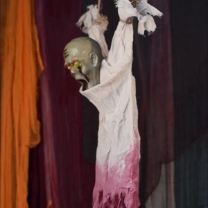 Casa stregata Animatronic cadavere mobile Prop <span class=keywords><strong>Decar</strong></span> Horror decorazione murale per la festa - Product Image 2