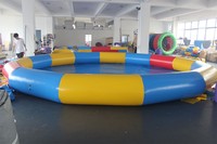 Piscine gonflable géante d'extérieur, grande piscine en PVC hors sol pour la location commerciale et le plaisir familial dans la cour