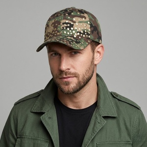 Casquettes brodées personnalisées, casquette de baseball camouflage avec patchs, broderie personnalisée, étiquette tissée, décorations en strass pour streetwear - Product Image 6