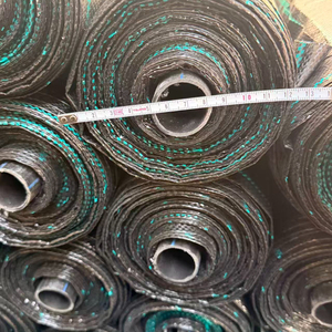 Toile tissée <span class=keywords><strong>anti</strong></span>-mauvaises herbes, tapis de paillage en PP à motif quadrillé pour aménagement paysager, toile perméable <span class=keywords><strong>anti</strong></span>-herbe - Product Image 5