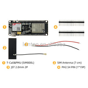 TTGO T-Call &amp; Carte de développement PMU <span class=keywords><strong>ESP32</strong></span> <span class=keywords><strong>SIM800L</strong></span> CH9102 Module sans fil WiFi BT Carte de développement AXP192 - Product Image 6