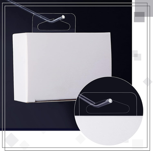 Onglet adhésif triangulaire avec trou - Product Image 2