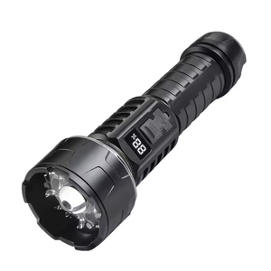 Linterna LED Táctica de Plástico, Linterna de Mano para Exteriores con Carga Tipo-C, Linternas para Camping - Product Image 1