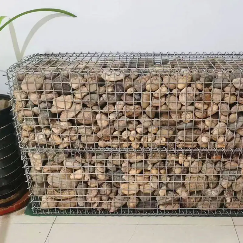 Kolay kurulum kaynaklı Gabion kutusu istinat duvarı Metal gabonlar fiyatları