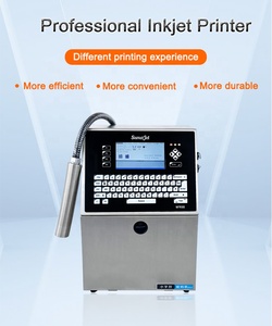 Nova impressora jato de tinta industrial para garrafas plásticas Latas de lata multi-idioma Cij <span class=keywords><strong>Coder</strong></span> com validade Data Codificação Característica - Product Image 5