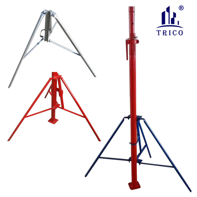 Scaffolding Formwork Shoring Prop Supporting Adjustable Scaffolding Steel Prop Tripod