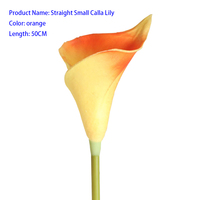 Conception réaliste de tige de fleur de mariage de lys calla artificielle de haute qualité pour les célébrations en plein air-pour le nouvel an et Pâques