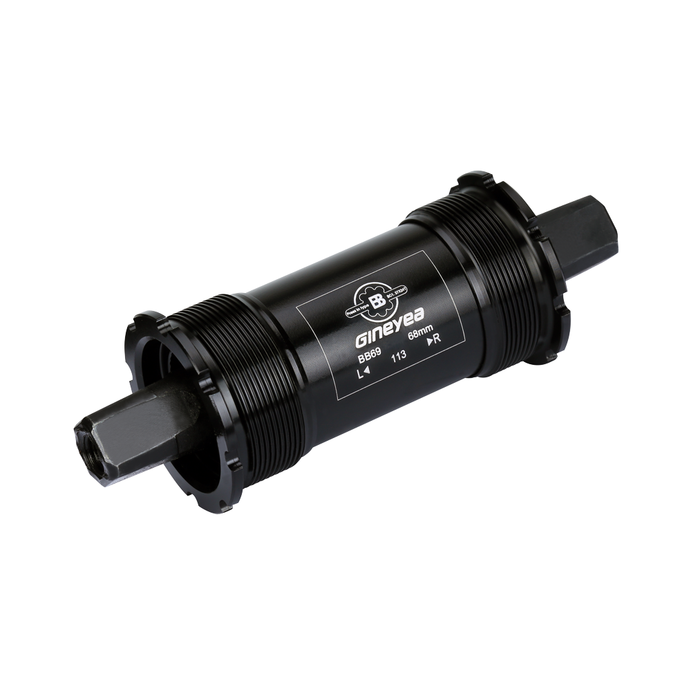 YUNRUI Bicycle 68mm Bottom Brackets 110/113/116/118/120/122/124/126mm Square Hole BB68 Carbon Steel Shaft Mountain Bike