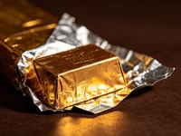 Emballages personnalisés en aluminium pour bonbons au chocolat dorés, feuilles d'emballage en aluminium avec forme unique et impression personnalisée