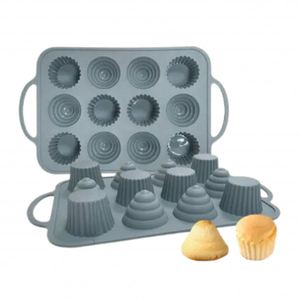 Moules à gâteaux en silicone de qualité alimentaire à 100 %, avec service OEM ODM, prix d'usine, sans BPA, démoulage facile, réutilisables pour la pâtisserie - Product Image 3
