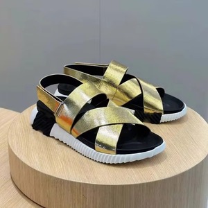 Sandalias Casuales Versátiles con Tira Cruzada de Cuero Genuino, que Aumentan la Altura, para Hombre, Verano 2026, Sandalias de Playa con Plataforma - Product Image 5