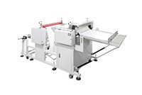 Machine de découpe automatique de rouleaux de PVC 34 m/min, découpeuse de papier isolant, machine de découpe de feuilles, machine de découpe de film plastique informatisée