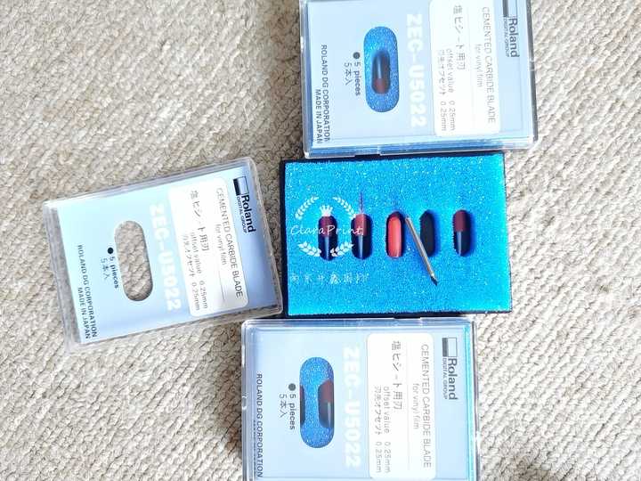 Roland ZEC-U5022 セメントカーバイド刃 2個入り×6 DIGIPRINT SUPPLIES (an S-One company). Cemented Carbide