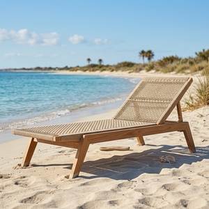 Les chaises longues modernes sont conçues pour le luxe et le confort en plein air, alliant style élégant avec des matériaux durables. - Product Image 4