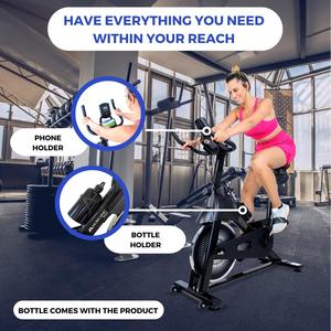 Bicicleta Estática Ajustable Mobiclinic para Fitness y Musculación Ciclismo Indoor - Product Image 3