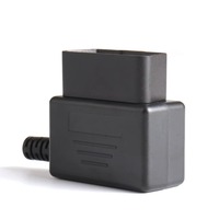 Conector OBD2 Macho de 16 Pines en Ángulo Recto para Cable de Diagnóstico de Vehículos, Programación de ECU