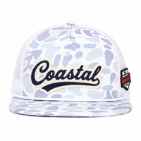 Casquette Snapback 5 Panneaux Personnalisée de Haute Qualité avec Broderie 3D, Camouflage, Trous Découpés au Laser et Patch en Cuir – Fabricant de Casquettes Gorras Snapback