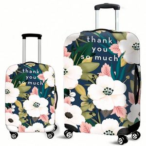Wholesale Custom Design Durable Travel Luggage Protective Flower Elastic Spandex Cartoons Suitcase <b>Cover</b> - Product Image 1