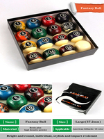 Vente directe d'usine NAIPNI, accessoires de billard populaires, billes de billard de haute qualité pour billard à billes de marbre