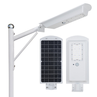 Lampe solaire tout-en-un étanche IP65 avec détecteur de mouvement pour extérieur, LED, pour jardin, parking, autoroute