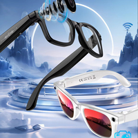 Lunettes de soleil intelligentes avec caméra 13MP, traduction IA en temps réel, batterie 290mAh, changement de couleur automatique, lunettes intelligentes pour hommes en matériau TR