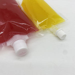 Sacchetto Trasparente Personalizzato da 500ml con Beccuccio per Succhi, Confezione Stand-up per Vodka e Acqua Minerale - Product Image 5