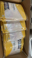 Carpeta de Archivo A4 Transparente de PP con Cierre a Presión, Personalizable al por Mayor, para Oficina