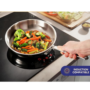 High Quality 10PCS Classic Design <strong>Copper</strong> Stainless Steel Cookware <strong>Set</strong> Kitchen Pots Pans <strong>Saucepans</strong> Triply Stock Pot <strong>Set</strong> - Product Image 6