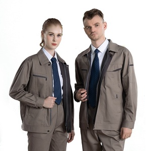 Combinaisons/Chemises/Pantalons/Vestes Vêtements <span class=keywords><strong>de</strong></span> travail <span class=keywords><strong>de</strong></span> <span class=keywords><strong>sécurité</strong></span> pour les ouvriers d'atelier Unisexe Coton/Polyester - Product Image 3